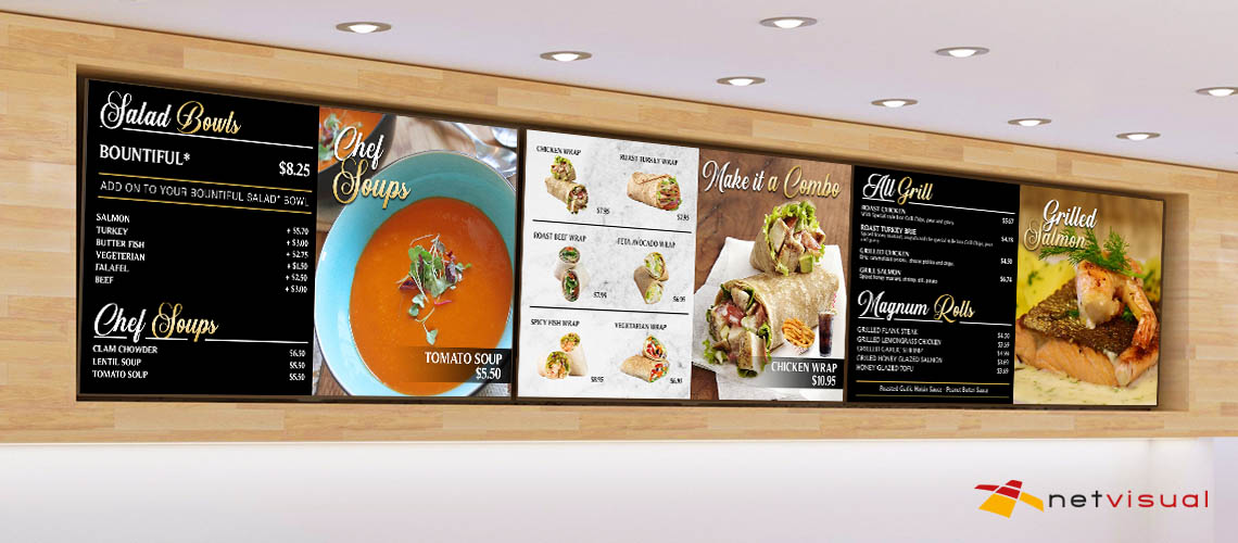 9 Ways Digital Menu Boards Can Help You Increase Restaurant Sales