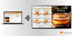 digital menu software updating digital menu board